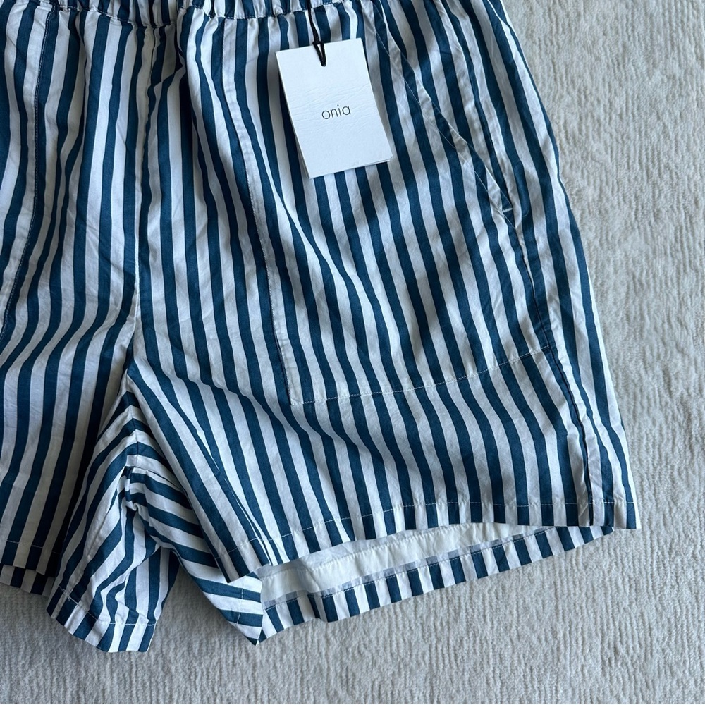 NWT Onia Poplin Home Shorts Small - Picture 3 of 4